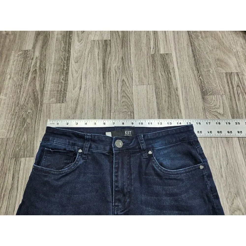 Kut From The Kloth Womens‎ Size 8 Donna High Rise Ankle Skinny Denim Blue Jeans